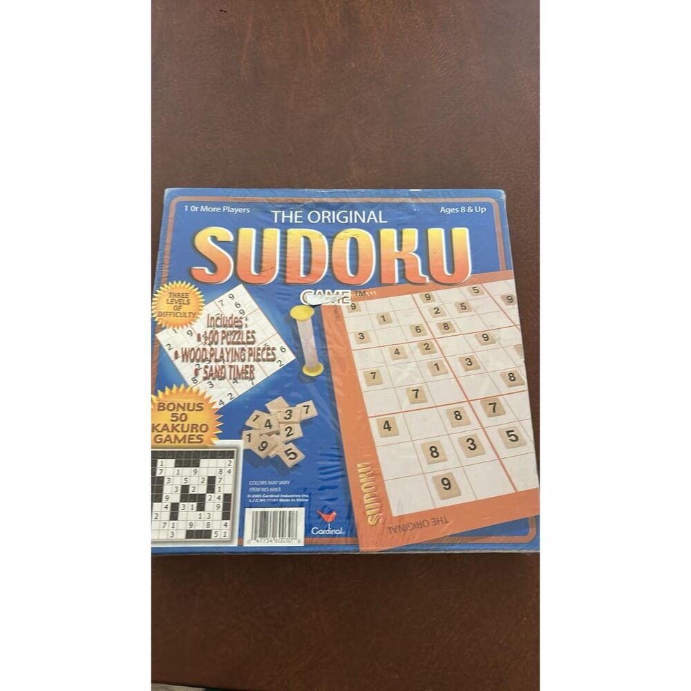 Cardinal  The original SUDOKU Board Game New